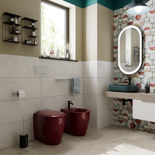 Leroymerlin Piastrella Da Rivestimento Interno Rettificato TRADITION In Gres Porcellanato Opaco 100 X 33cm Sp. 10 Mm