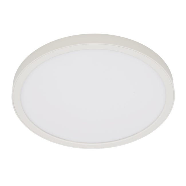 Leroymerlin Plafoniera LED Manoa Tondo Bianco Foro Incasso 20.5 Cm Luce Cct Regolazione Da Bianco Caldo A Bianco Freddo