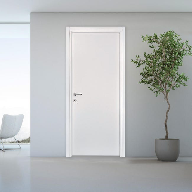 Leroymerlin Porta Battente Fresh Bianco L 70 X H 210 Cm Reversibile