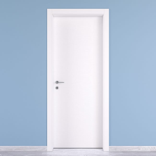 Leroymerlin Porta battente Kent bianco L 70 x H 210 cm reversibile