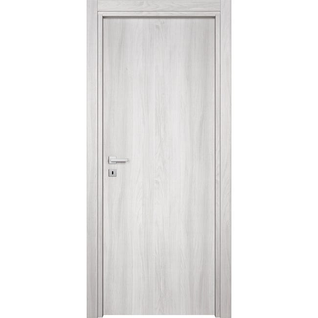 Leroymerlin Porta Battente Marben Olmo Chiaro L 80 X H 210 Cm Reversibile