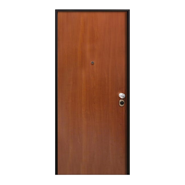 Leroymerlin Porta Blindata MASTER Hanger L 85 X H 200 Cm Noce Apertura Sinistra
