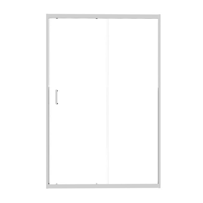 Leroymerlin Porta doccia Alba H 190cm Sp. 6 mm in vetro profilo cromo