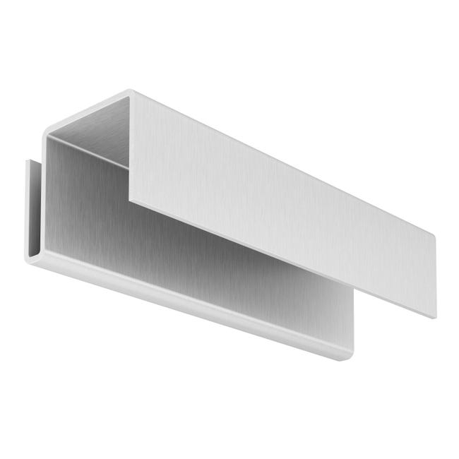 Leroymerlin Porta Posate Per Barra A Muro Cucina Gancio Argento P 19 Cm