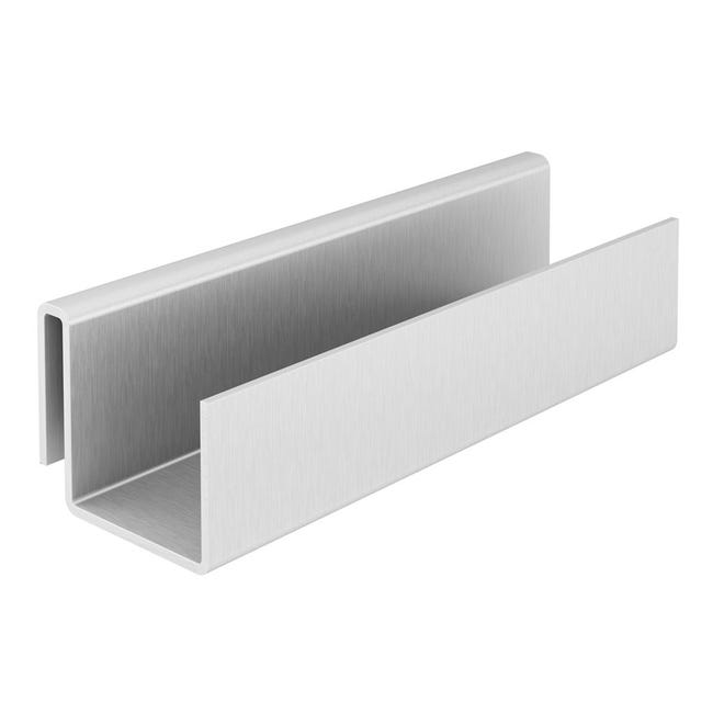 Leroymerlin Porta posate per barra a muro cucina gancio argento P 19 cm