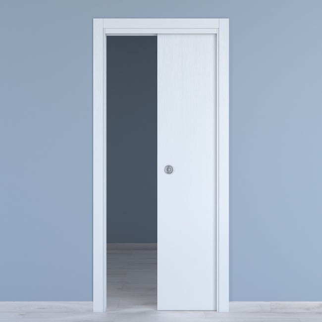 Leroymerlin Porta scorrevole Renoir bianco L 80 x H 210 cm reversibile