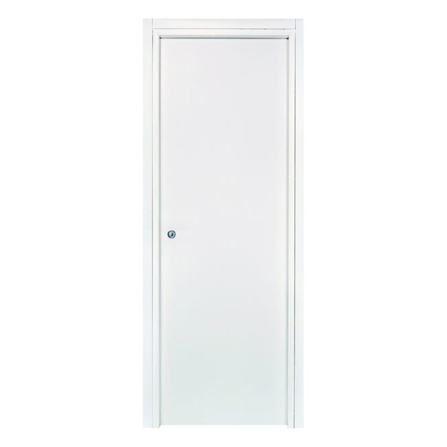 Leroymerlin Porta Scorrevole Strauss Bianco L 80 X H 210 Cm Reversibile