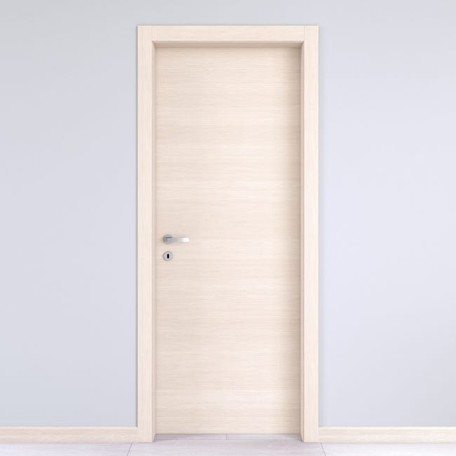 Leroymerlin Porta tamburata battente Lucad grano L 70 x H 210 cm reversibile