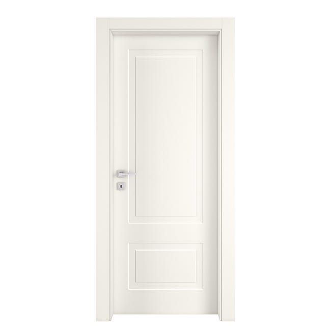 Leroymerlin Porta Tamburata Battente Shibuya Bianco L 70 X H 210 Cm Destra