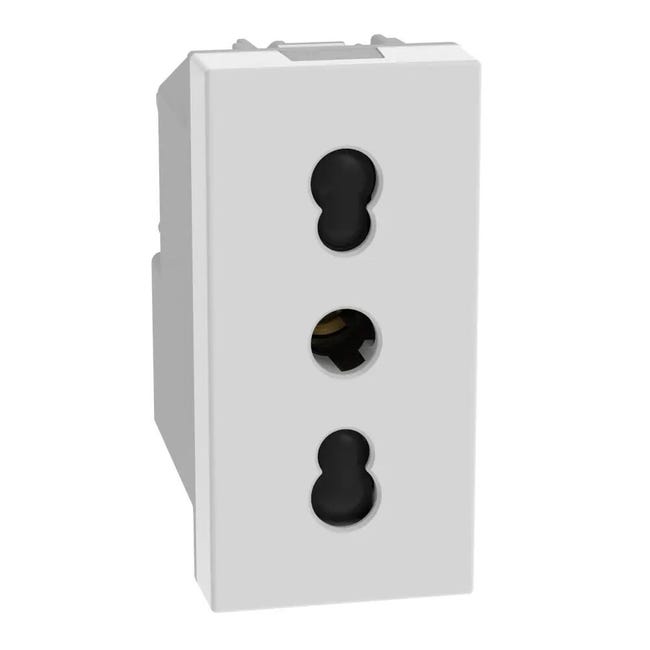 Leroymerlin Presa di alimentazione MatixGO BTICINO colore bianco