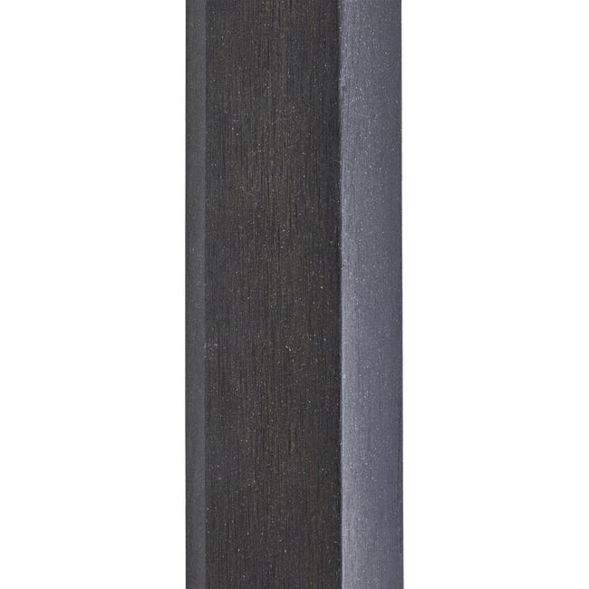 Leroymerlin Profilo Angolare NATERIAL Atlas Rio Composito Di Legno E Plastica (wpc) 240 X 4 Cm Grigio Scuro 1 Pz