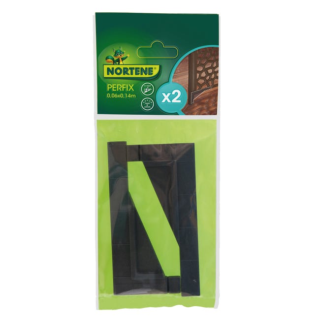 Leroymerlin Profilo D'angolo 2 Pezzi NORTENE MOSAIC/PRIVAT In Alluminio H 14 X L 11 Ruggine