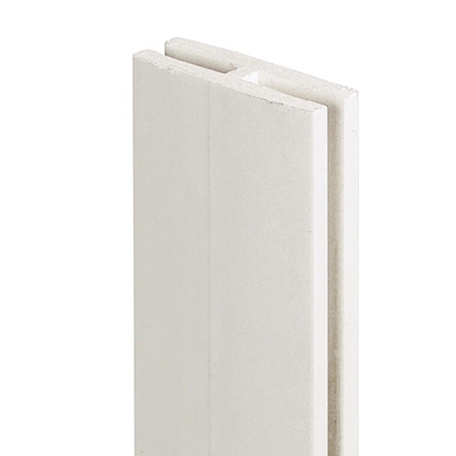 Leroymerlin Profilo NORTENE MOSAIC/PRIVAT In Polipropilene H 200 X L 5.6 Bianco