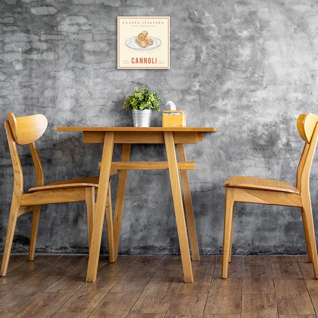 Leroymerlin Quadro Su Tela Cannoli Beige 30 X 30 Cm