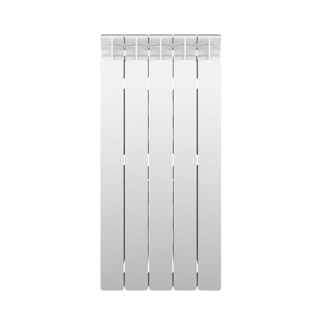 Leroymerlin Radiatore Acqua Calda EQUATION ALURAD In Alluminio 5 Elementi Interasse 800 Mm Bianco