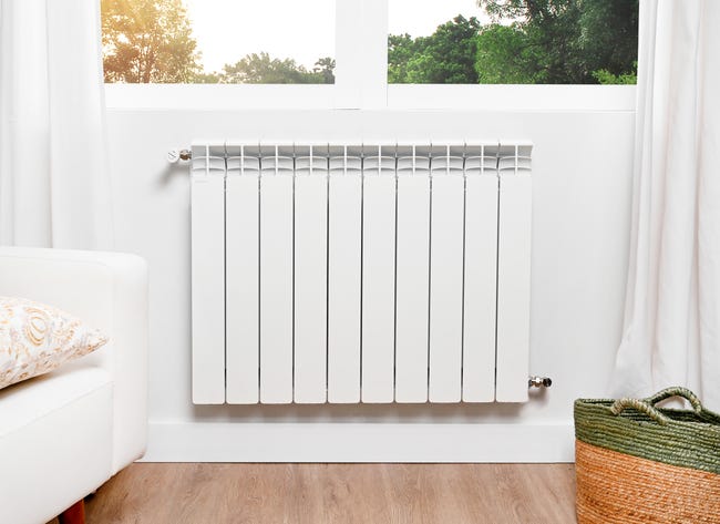 Leroymerlin Radiatore Acqua Calda EQUATION ALURAD In Alluminio 10 Elementi Interasse 600 Mm Bianco