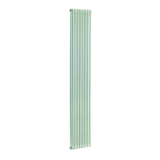 Leroymerlin Radiatore acqua calda EQUATION Comby in acciaio 2 colonne 8 elementi interasse 1935 mm bianco