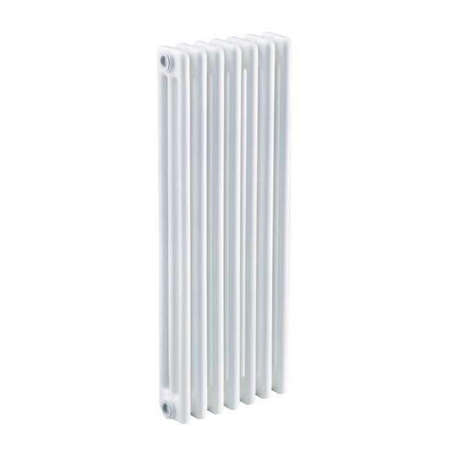Leroymerlin Radiatore acqua calda EQUATION Comby in acciaio 3 colonne 7 elementi interasse 813 mm bianco