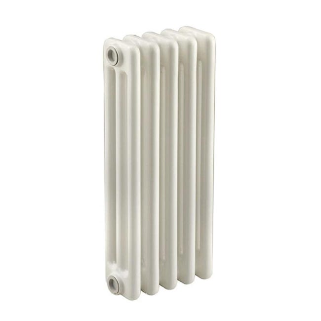 Leroymerlin Radiatore acqua calda EQUATION Comby in acciaio 3 colonne 5 elementi interasse 623 mm bianco