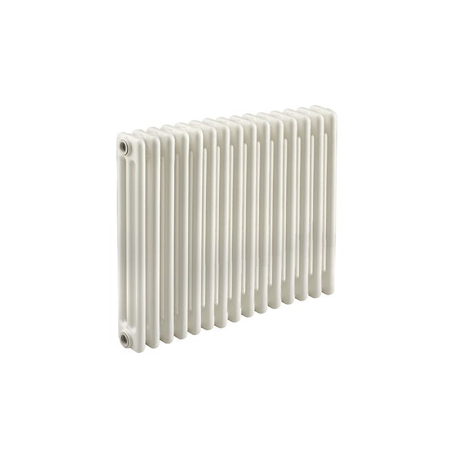 Leroymerlin Radiatore acqua calda EQUATION Comby in acciaio 3 colonne 15 elementi interasse 535 mm bianco