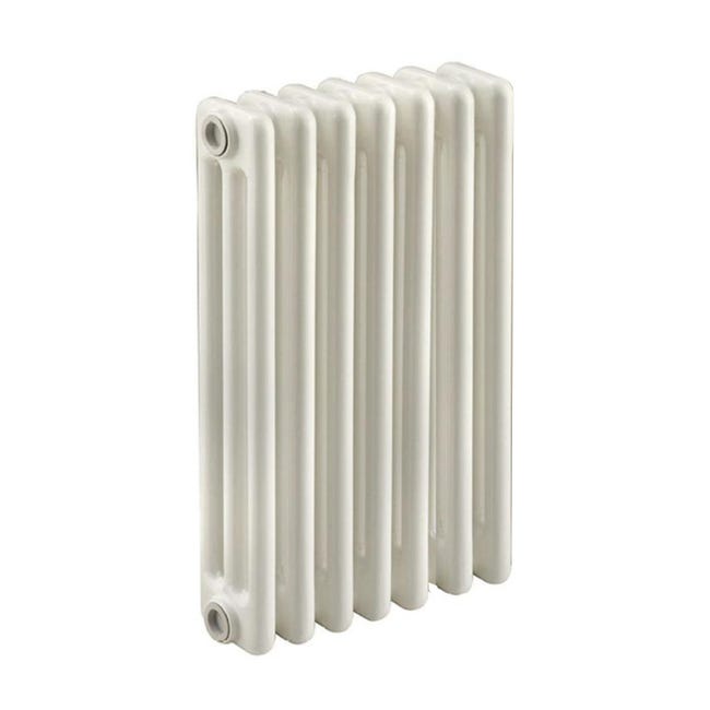 Leroymerlin Radiatore acqua calda EQUATION Comby in acciaio 3 colonne 7 elementi interasse 535 mm bianco