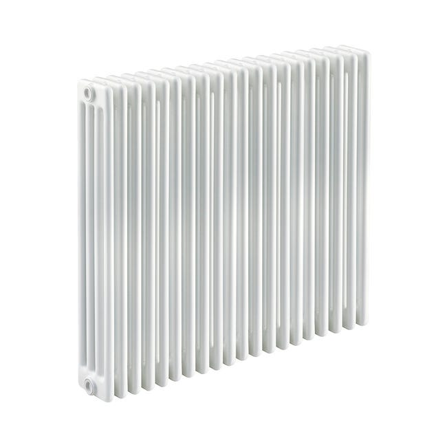 Leroymerlin Radiatore acqua calda EQUATION Comby in acciaio 4 colonne 20 elementi interasse 813 mm bianco