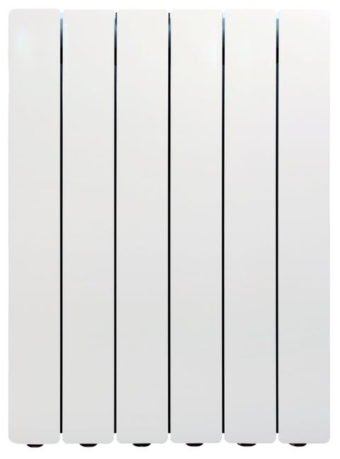 Leroymerlin Radiatore Acqua Calda PRODIGE MODERN In Alluminio 6 Elementi Interasse 600 Mm Bianco