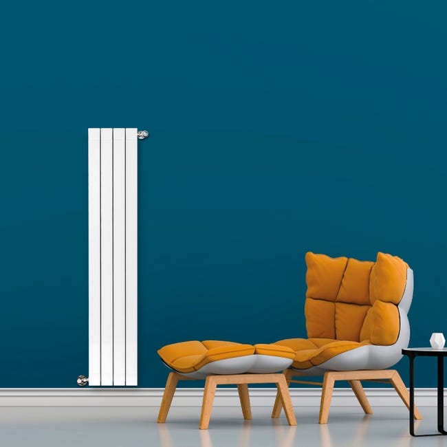 Leroymerlin Radiatore Acqua Calda PRODIGE SUPERIOR In Alluminio 4 Elementi Interasse 600 Mm Bianco