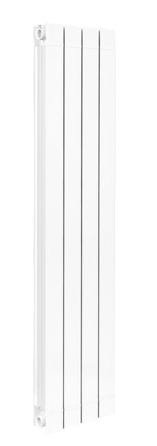 Leroymerlin Radiatore Acqua Calda PRODIGE SUPERIOR In Alluminio 4 Elementi Interasse 1400 Mm Bianco