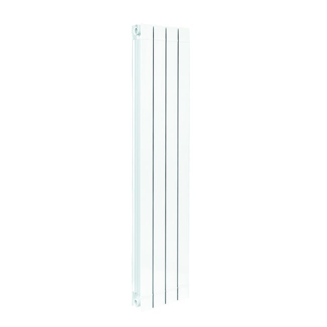 Leroymerlin Radiatore Acqua Calda PRODIGE SUPERIOR In Alluminio 4 Elementi Interasse 1400 Mm Bianco