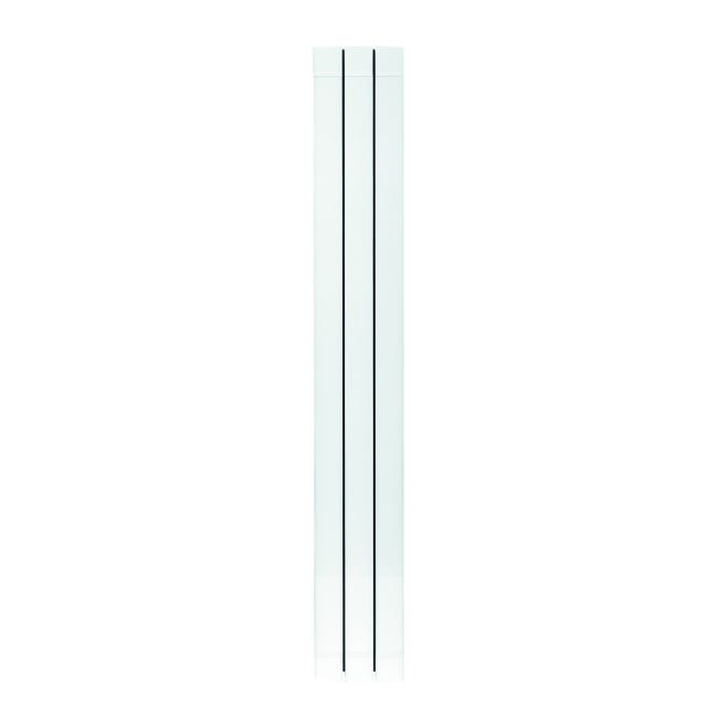 Leroymerlin Radiatore acqua calda PRODIGE SUPERIOR in alluminio 3 elementi interasse 600 mm bianco