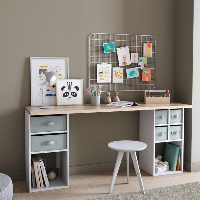 Leroymerlin Ripiano A Croce In Truciolare Rivestito Melaminico Kub SPACEO L 32.6 X P 31.5 Sp 16 Mm Bianco