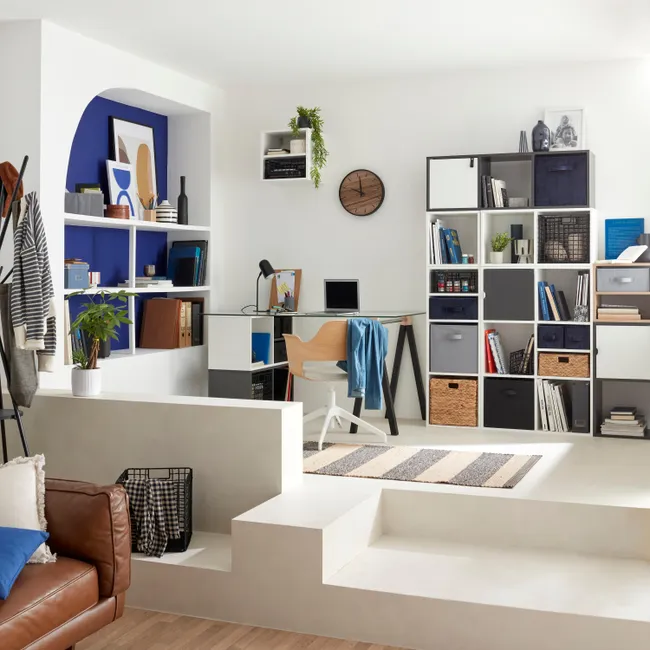 Leroymerlin Ripiano Per Mobile In Truciolare Rivestito Melaminico Kub SPACEO L 32.7 X P 31.5 Sp 16 Mm Rovere