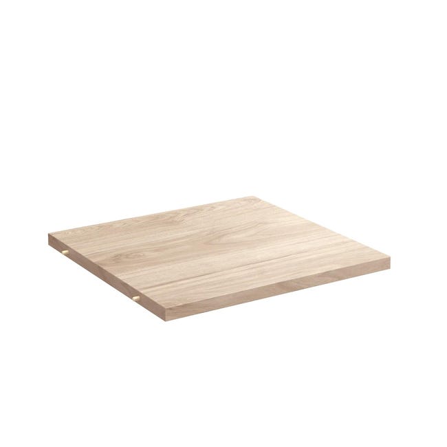 Leroymerlin Ripiano per mobile in truciolare rivestito melaminico Kub SPACEO L 32.7 x P 31.5 Sp 16 mm rovere