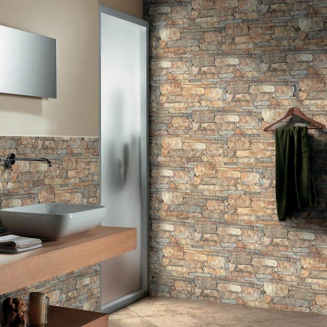 Leroymerlin Rivestimento decorativo in gres porcellanato Murales beige da interno / esterno