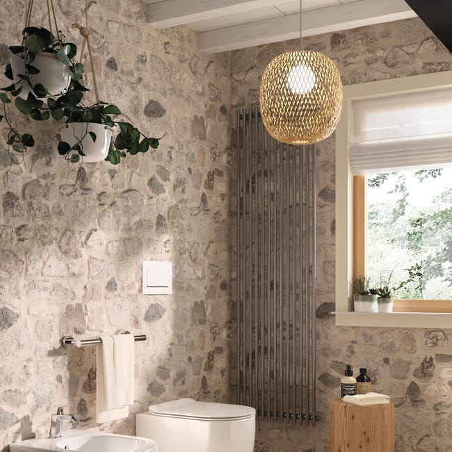 Leroymerlin Rivestimento Decorativo In Gres Porcellanato Rocce Beige Da Interno / Esterno