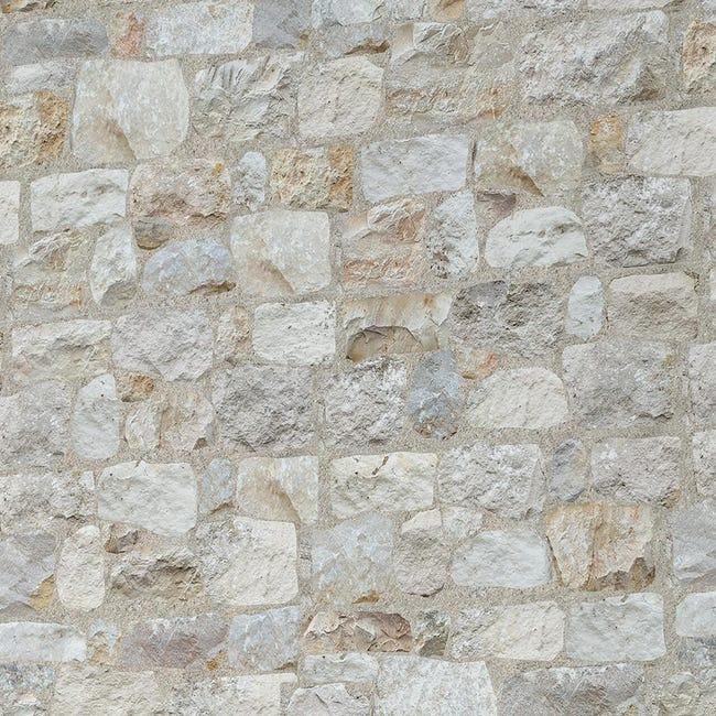 Leroymerlin Rivestimento decorativo in gres porcellanato Rocce beige da interno / esterno