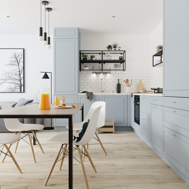 Leroymerlin Rubinetto Da Cucina A Doccetta A Collo Di Cigno Lily Nichel Spazzolato Opaco DELINIA