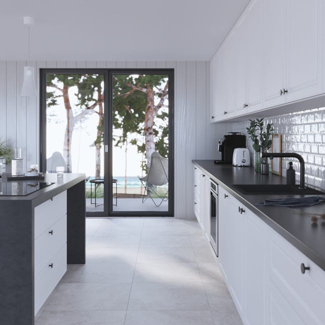 Leroymerlin Rubinetto Da Cucina Eva Nero Dipinto Opaco DELINIA