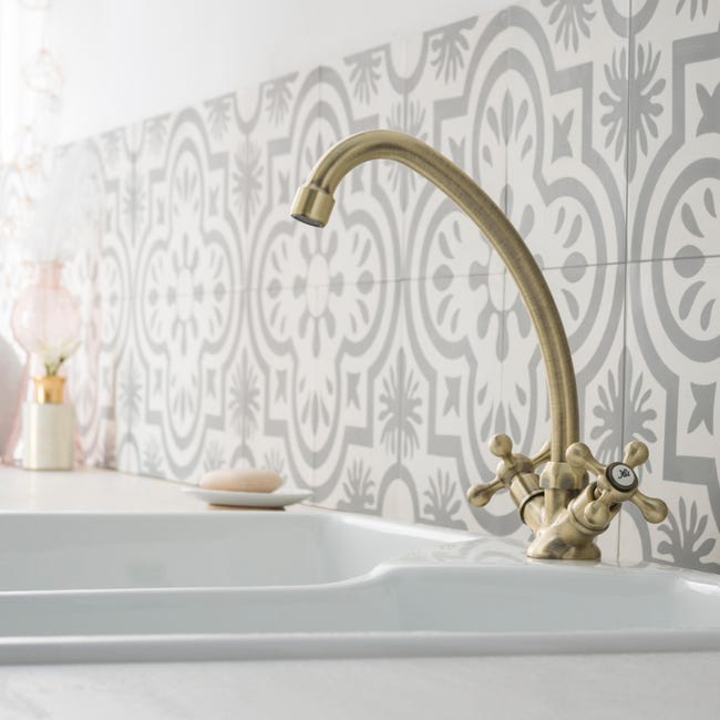 Leroymerlin Rubinetto Da Cucina Fisso A C Mauna Bronzo Ramato Satinato DELINIA