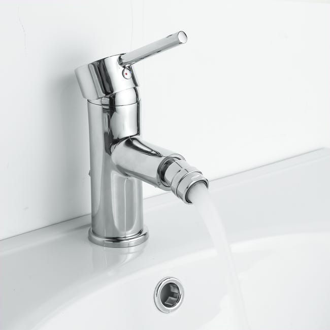 Leroymerlin Rubinetto Per Bidet Hilo Cromato Lucido SENSEA