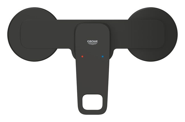 Leroymerlin Rubinetto Per Doccia Miscelatore Monocomando Clova Pulse Nero Opaco GROHE