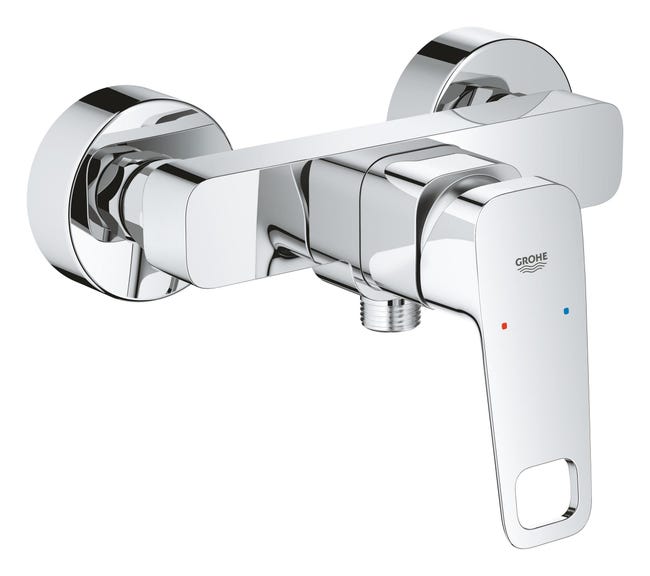 Leroymerlin Rubinetto per doccia miscelatore monocomando Clova Pulse cromo lucido GROHE