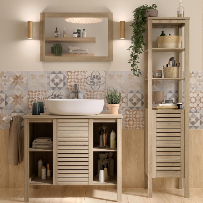 Leroymerlin Rubinetto Per Lavabo A Canna Bassa Hilo New Cromato Lucido SENSEA H 15 Cm