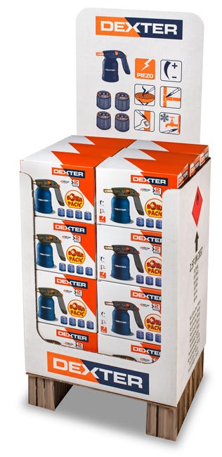 Leroymerlin Saldatore A Cartuccia Usa E Getta DEXTER KE2019SETDX