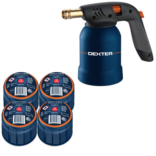 Leroymerlin Saldatore a cartuccia usa e getta DEXTER KE2019SETDX