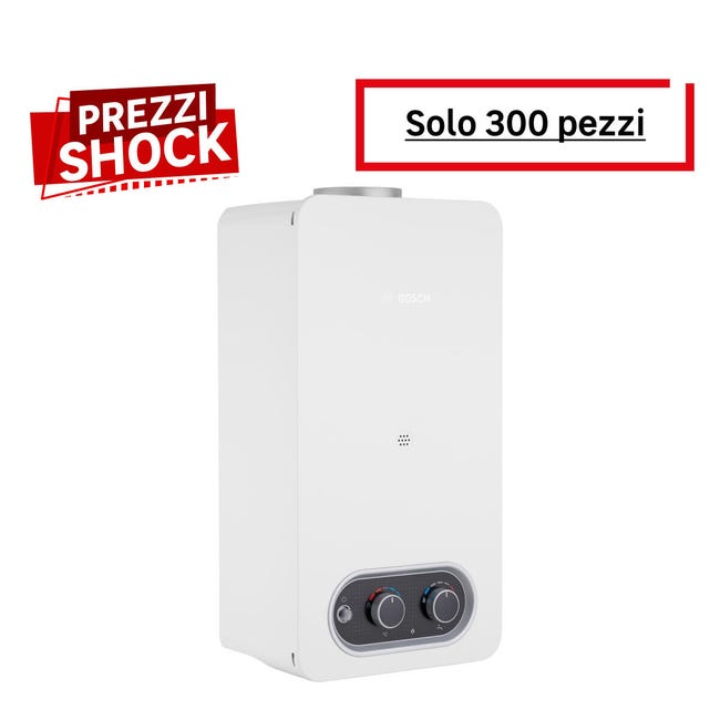 Leroymerlin Scaldabagno a gas gpl BOSCH Therm 4000 10 31 10 l/min