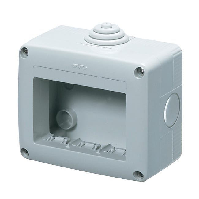 Leroymerlin Scatola 3 moduli IP40 GEWGW27003 GEWISS 3 pezzi