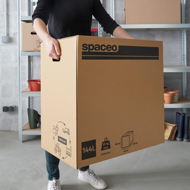 Leroymerlin Scatola Da Imballaggio 1 Onda H 60 X L 60 X P 40 Cm