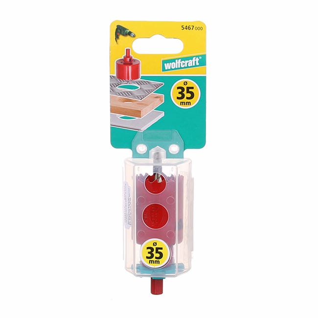 Leroymerlin Sega A Tazza WOLFCRAFT In Acciaio Ø 35 Mm